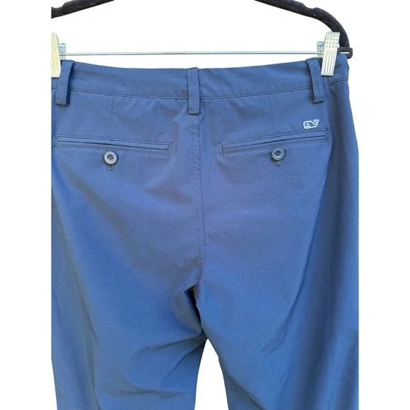 Vineyard Vines Mens‎ 30x32 Blue Performance Golf Pants Lightweight Stretch - Picture 6 of 7